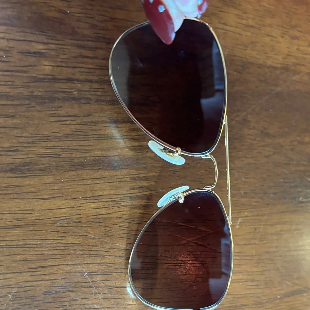 Kids Ray-Ban Gold Frame Sunglasses